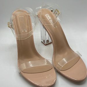Cape Robbin Glass Heels